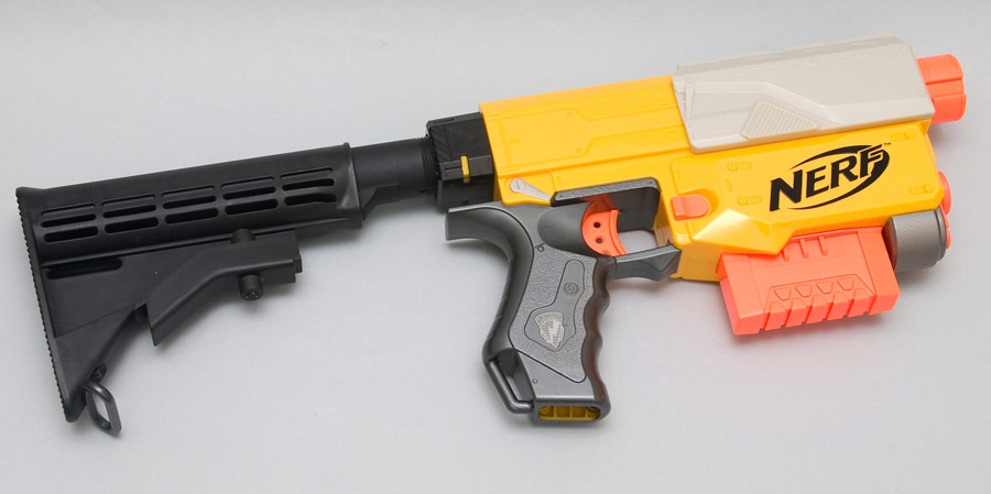 barricade nerf gun. The+new+nerf+guns+of+2011